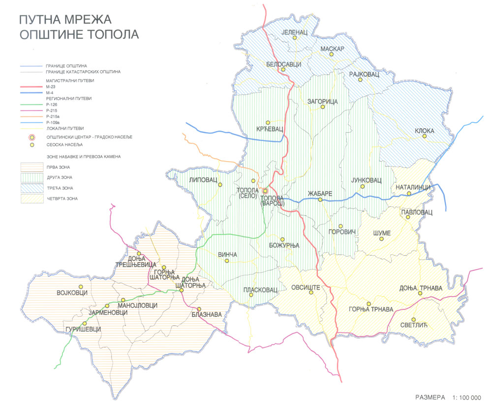 мапа општине